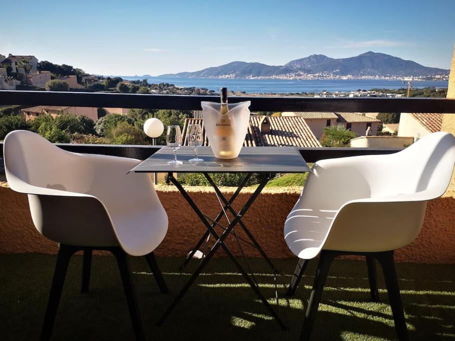 Porticcio : Magnifique T2 Piscine Vue Mer Grosseto-Prugna 외부 사진