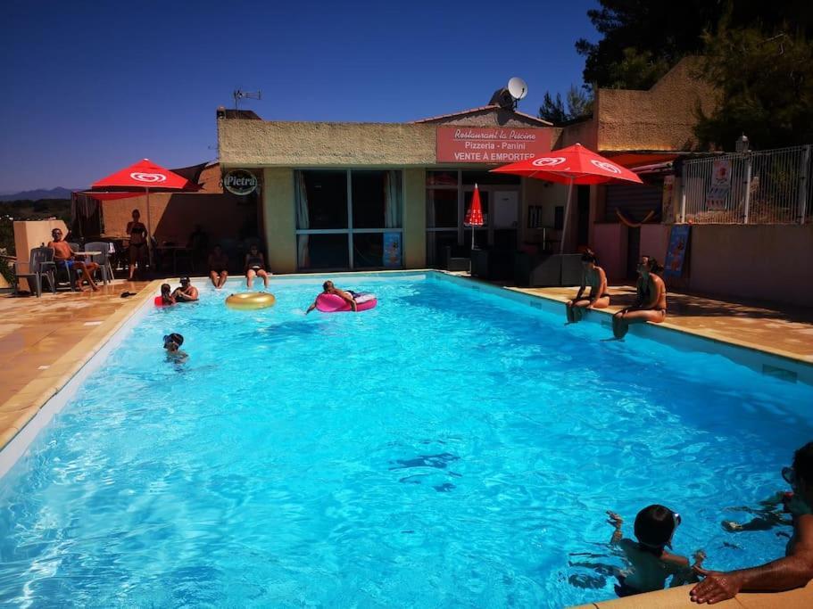 Porticcio : Magnifique T2 Piscine Vue Mer Grosseto-Prugna 외부 사진